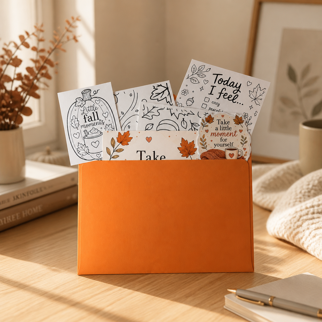 You got cozy mail; A little envelope of calm