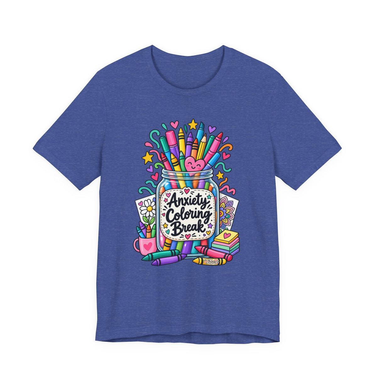 Anxiety Coloring Break T-Shirt