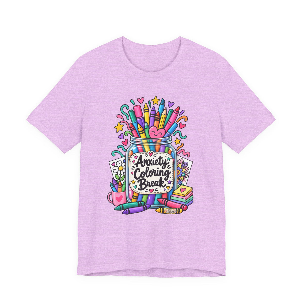 Anxiety Coloring Break T-Shirt