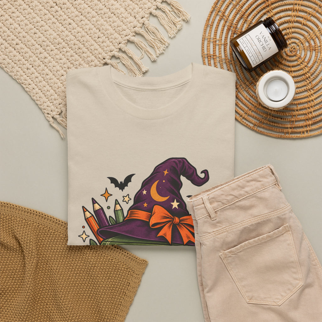 Witch Please I'm Coloring T-Shirt — Halloween Witch Hat & Coloring Books Tee