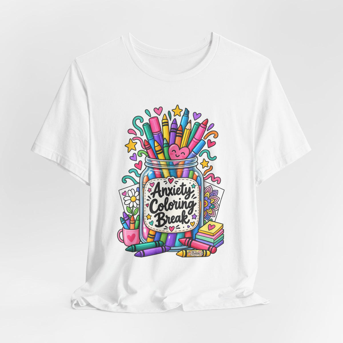Anxiety Coloring Break T-Shirt