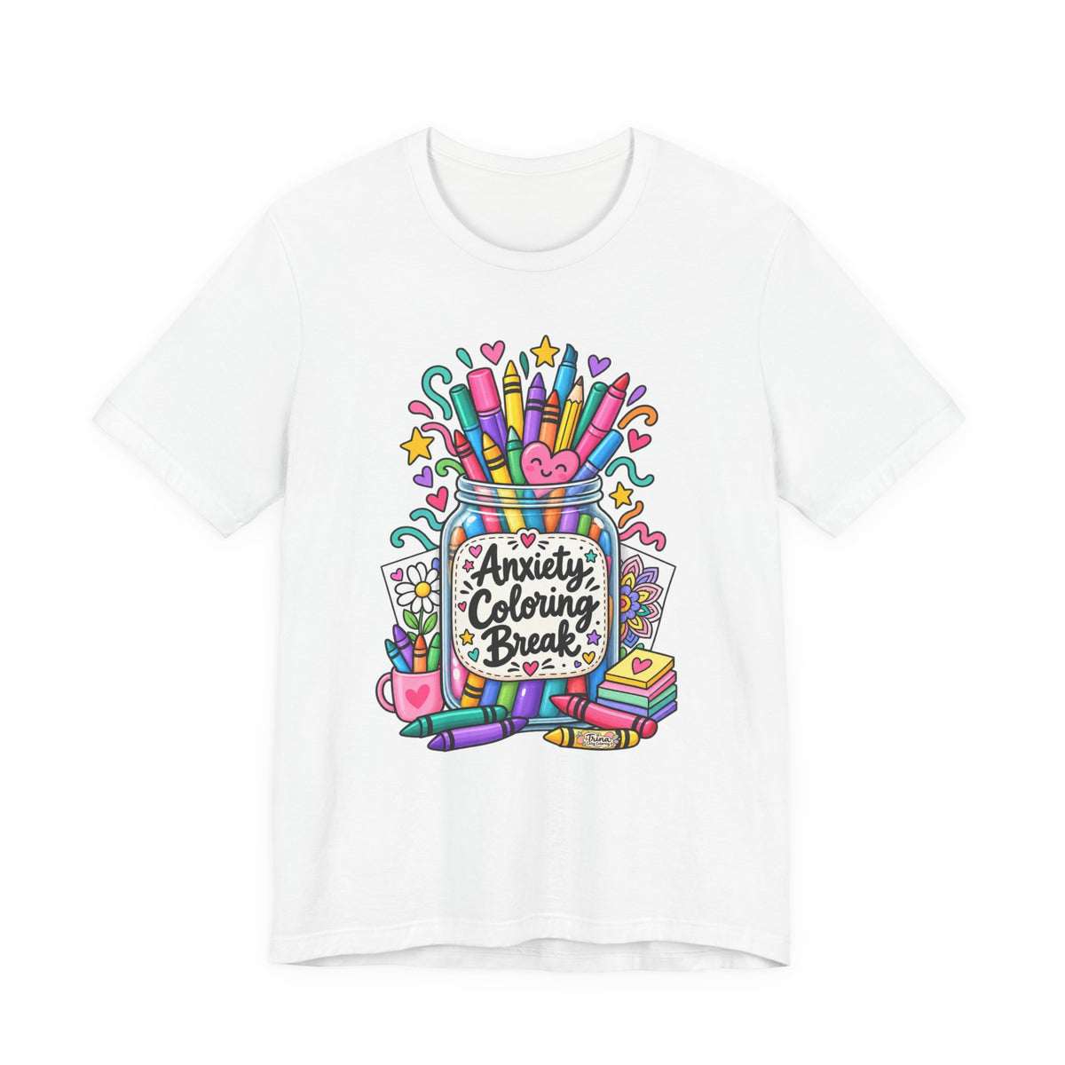 Anxiety Coloring Break T-Shirt