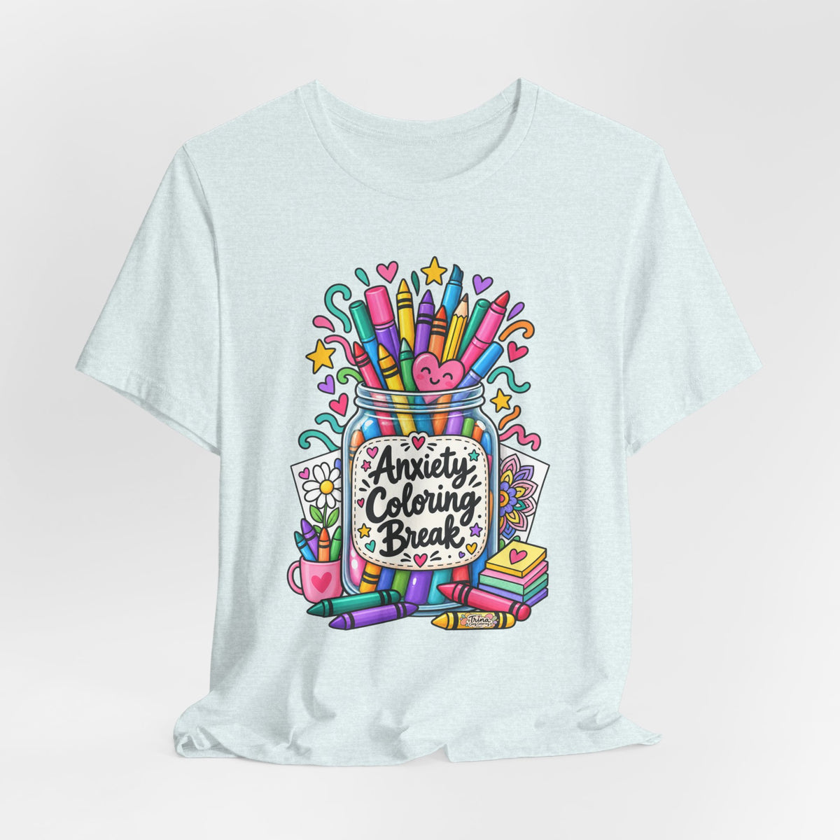 Anxiety Coloring Break T-Shirt