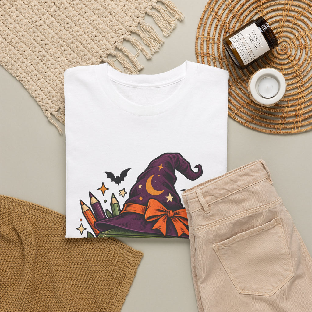 Witch Please I'm Coloring T-Shirt — Halloween Witch Hat & Coloring Books Tee