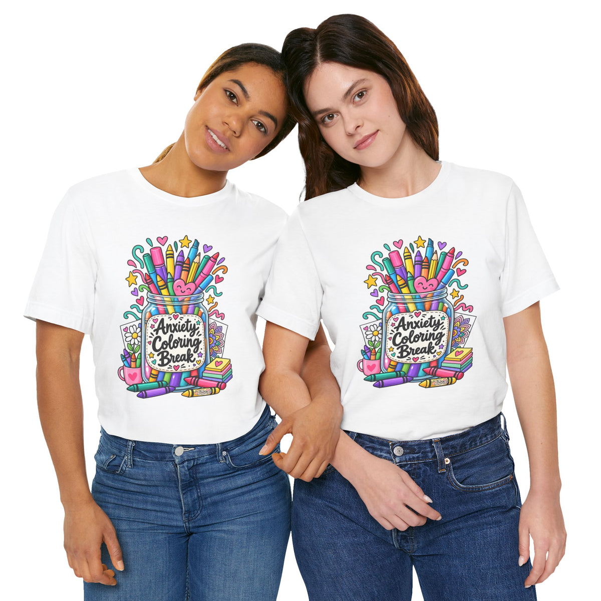 Anxiety Coloring Break T-Shirt