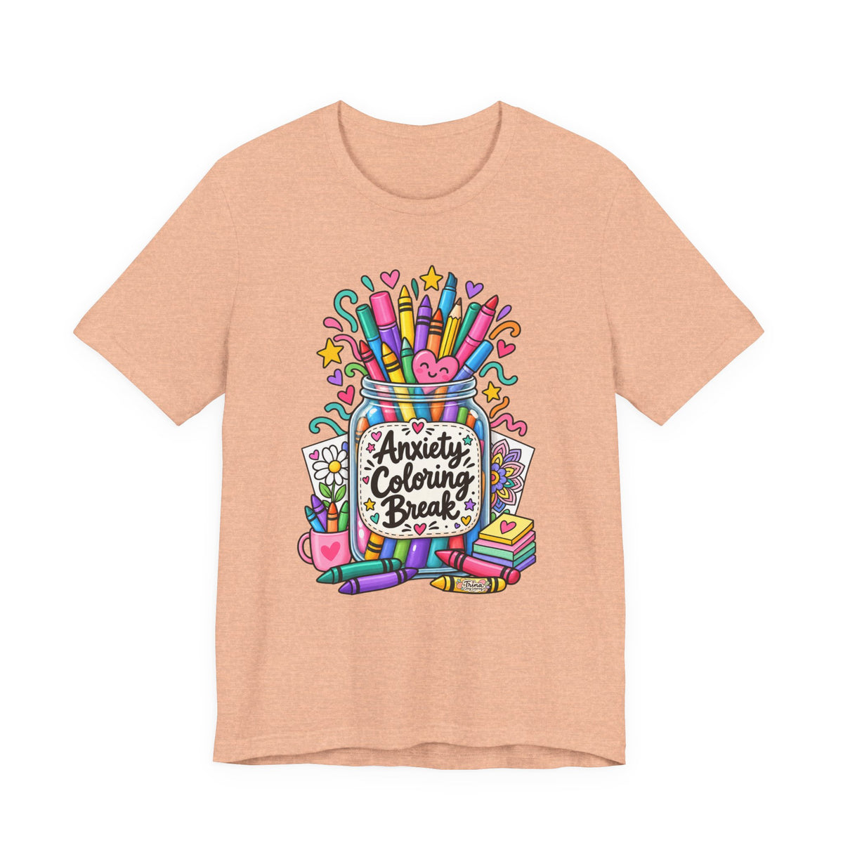 Anxiety Coloring Break T-Shirt