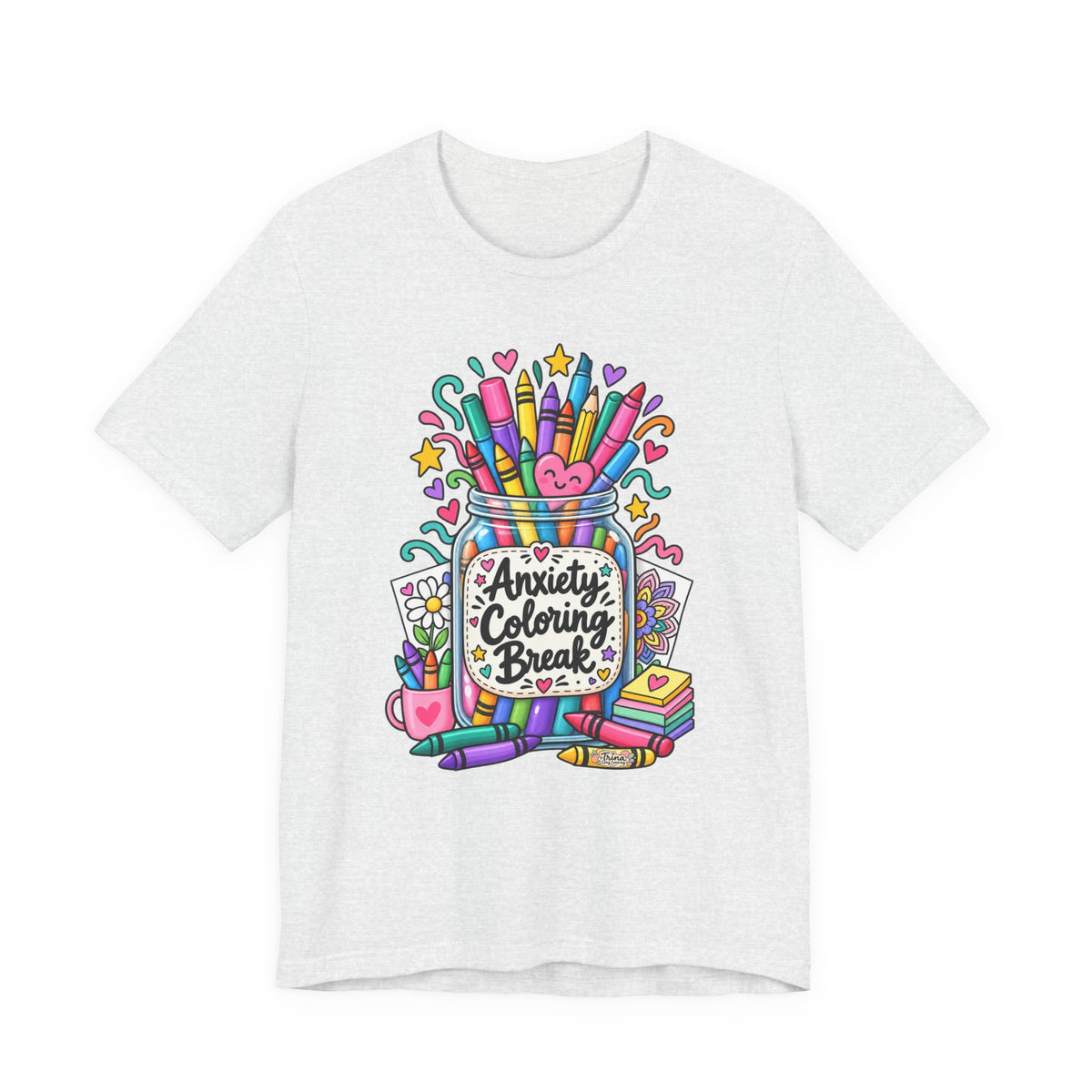 Anxiety Coloring Break T-Shirt