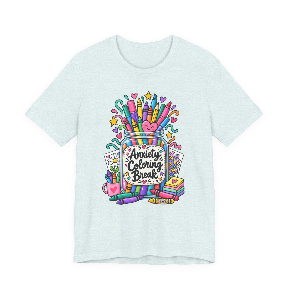 Anxiety Coloring Break T-Shirt