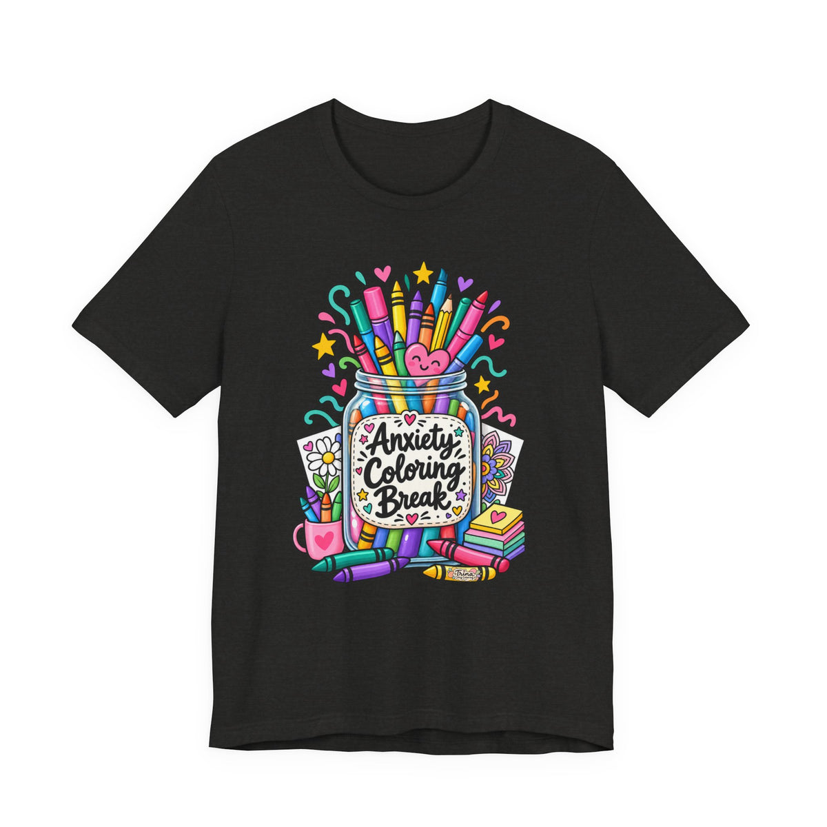 Anxiety Coloring Break T-Shirt