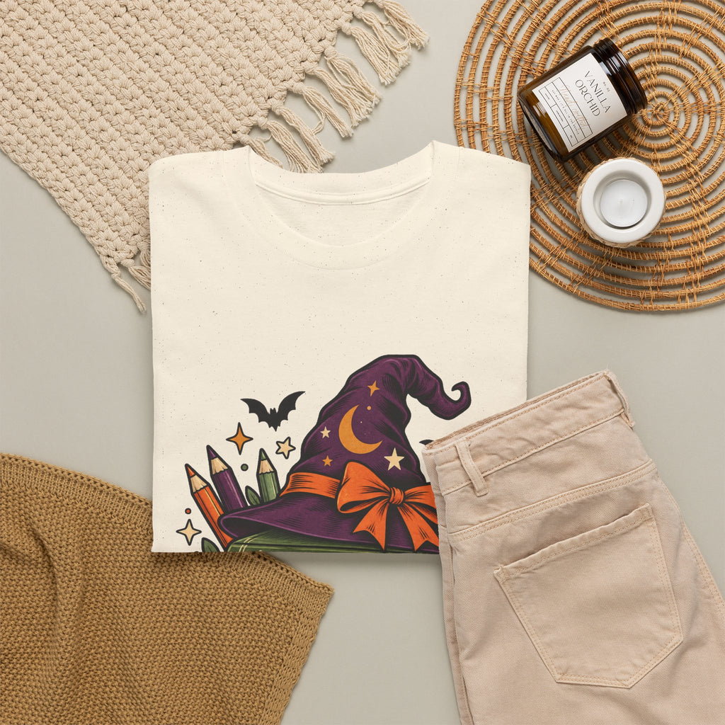 Witch Please I'm Coloring T-Shirt — Halloween Witch Hat & Coloring Books Tee