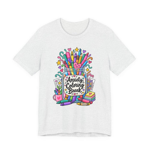 Anxiety Coloring Break T-Shirt