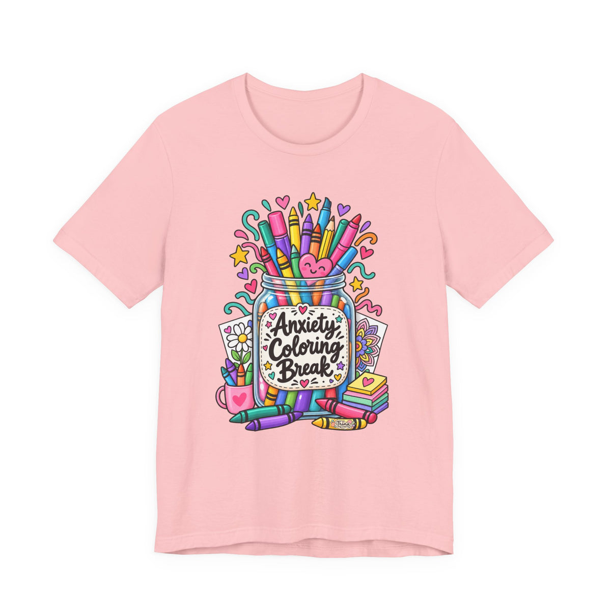 Anxiety Coloring Break T-Shirt