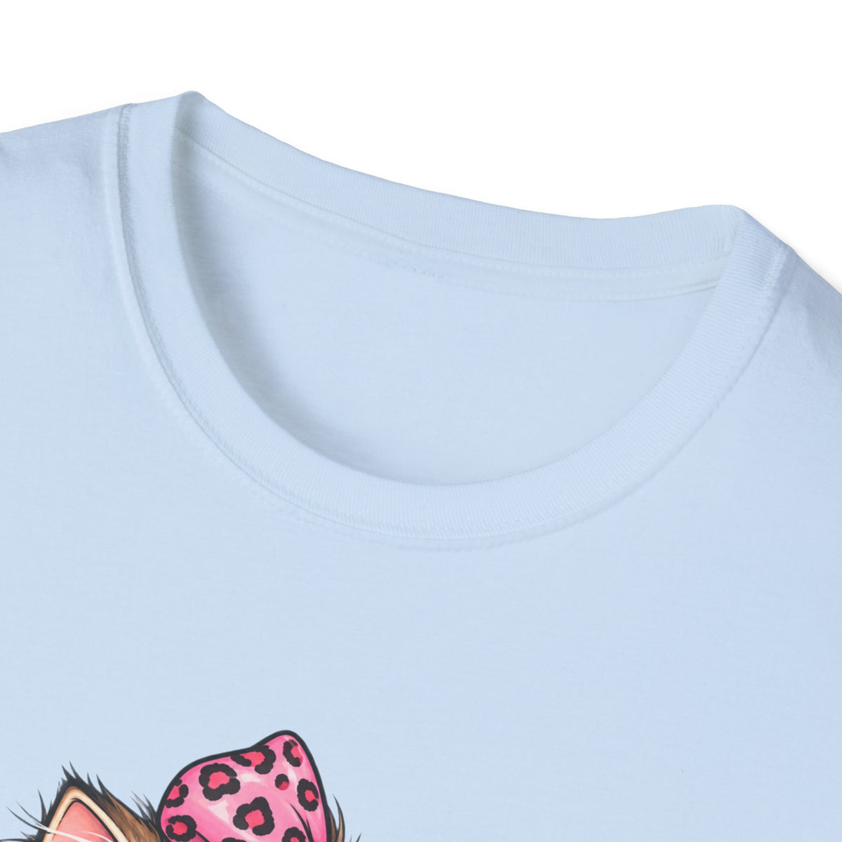 Cute Cat Coloring T-Shirt — Kitty with Crayons Graphic Tee