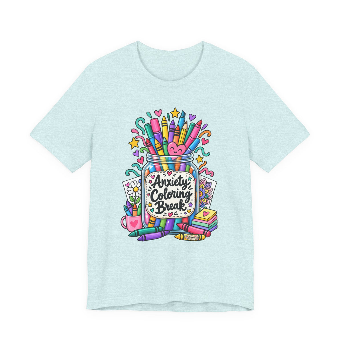 Anxiety Coloring Break T-Shirt