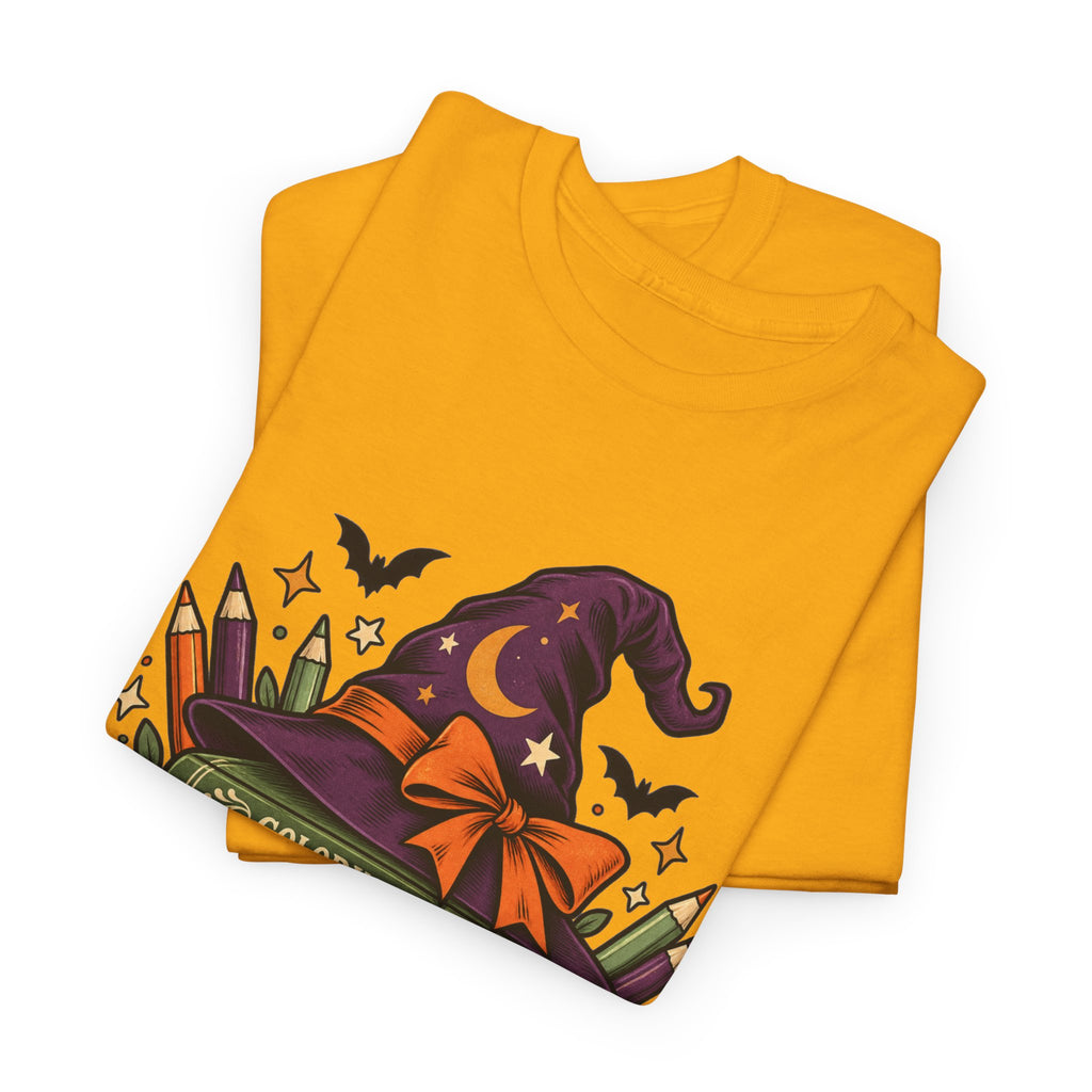 Witch Please I'm Coloring T-Shirt — Halloween Witch Hat & Coloring Books Tee