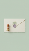 Personalized Letter And Wax Seal Set