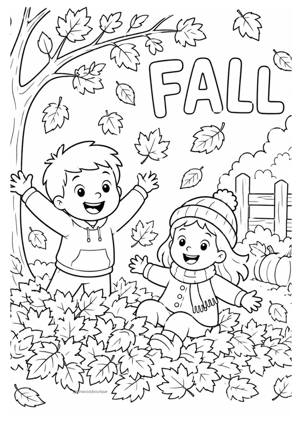 Kids Cozy Coloring Happy Mail | Screen-Free Coloring and Activity Pack