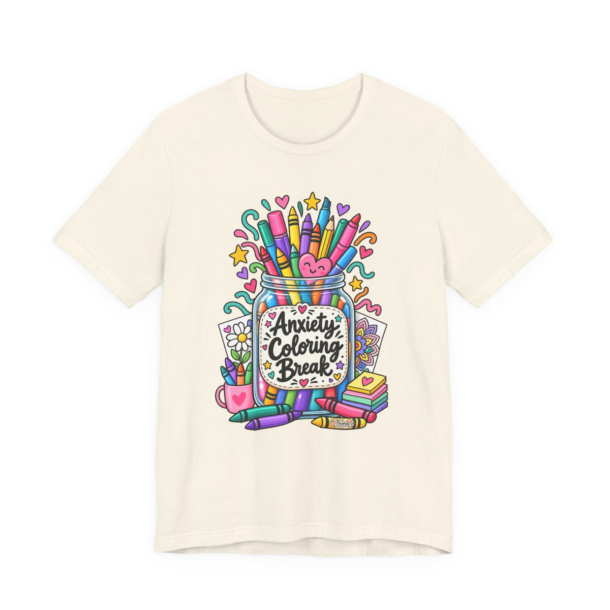 Anxiety Coloring Break T-Shirt