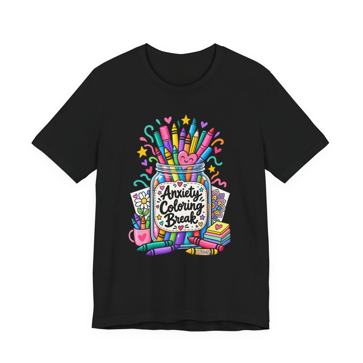 Anxiety Coloring Break T-Shirt