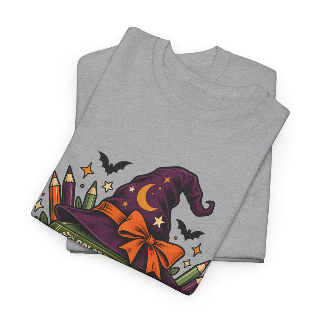 Witch Please I'm Coloring T-Shirt — Halloween Witch Hat & Coloring Books Tee