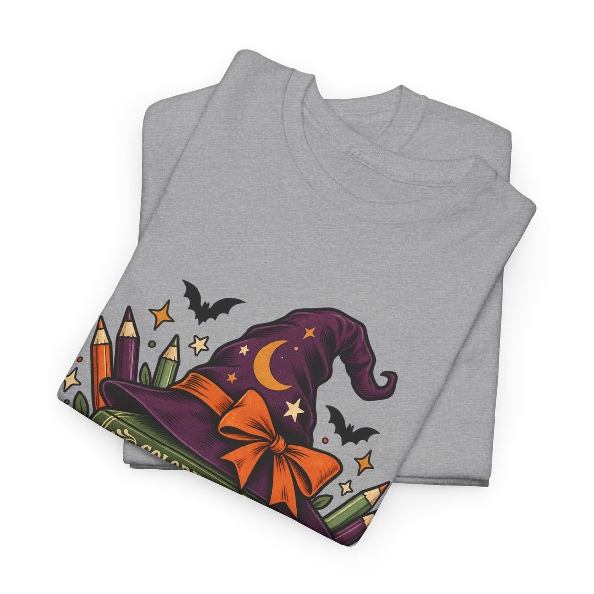Witch Please I'm Coloring T-Shirt — Halloween Witch Hat & Coloring Books Tee