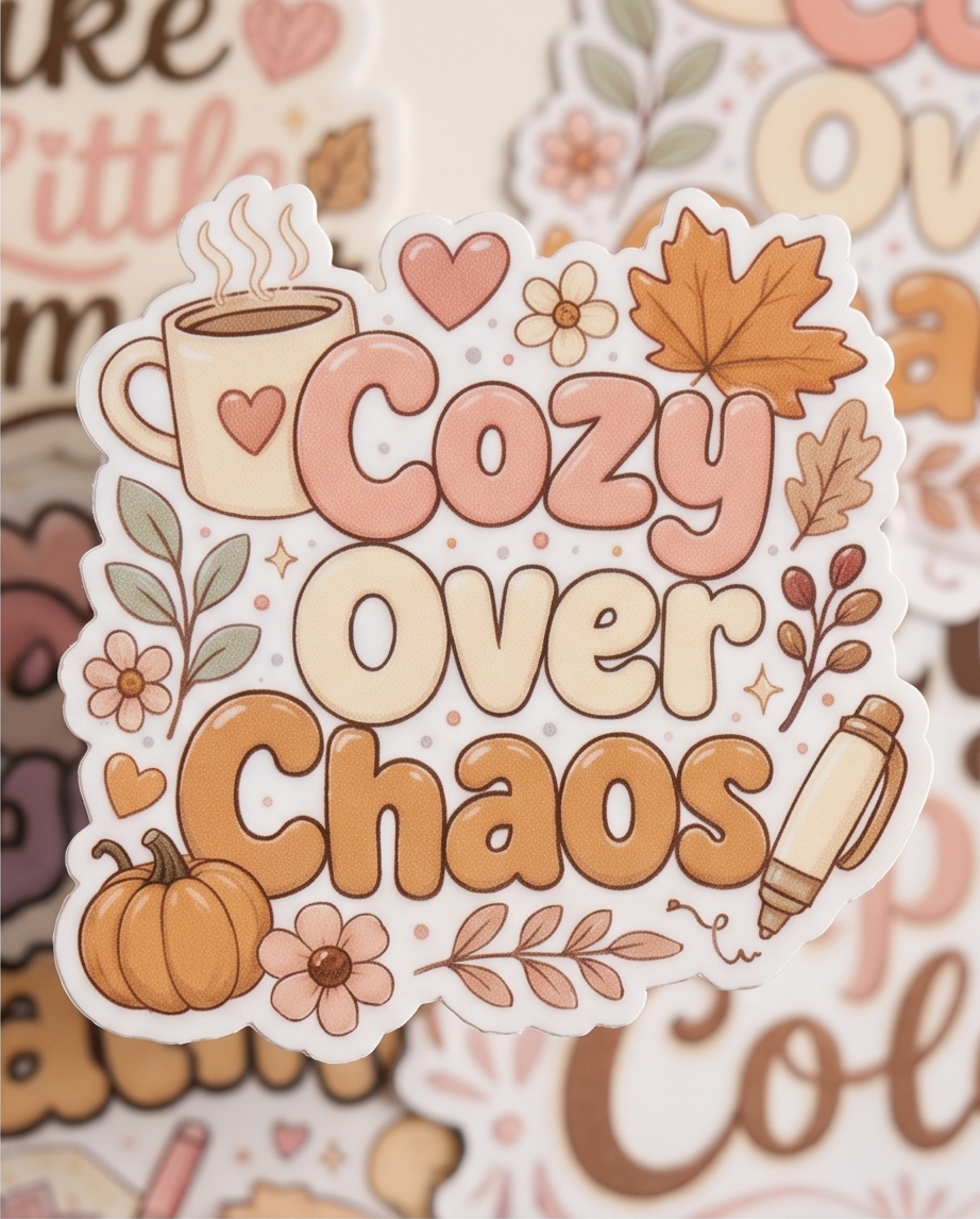 The Cozy Coloring Sticker Bundle