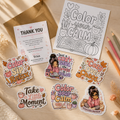 The Cozy Coloring Sticker Bundle